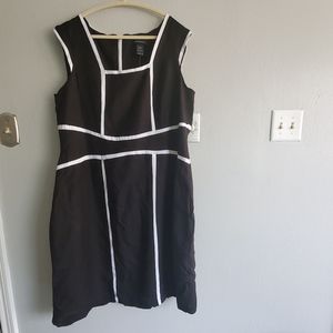 Nwt Ashley Stewart linen/rayon dress